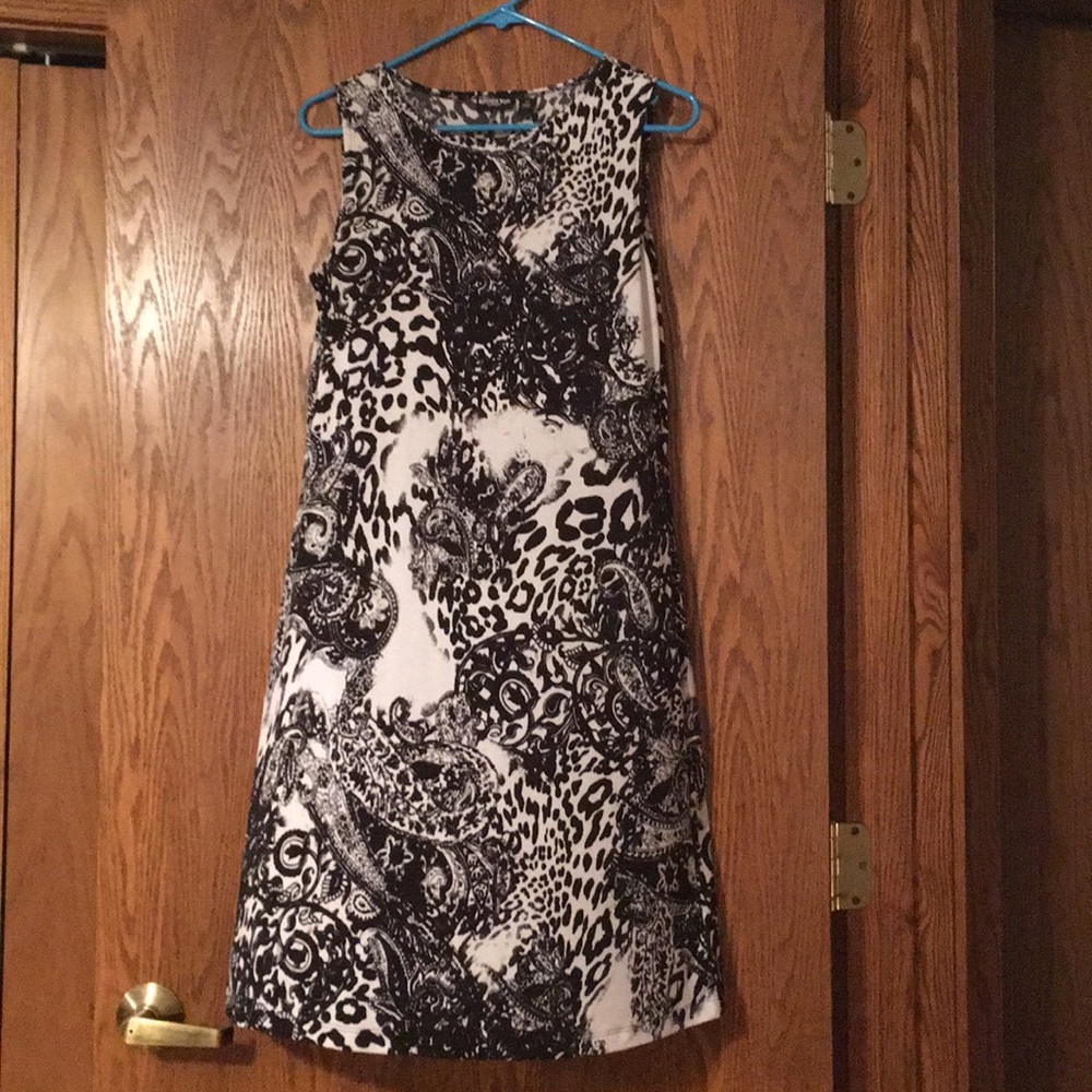 Black and White Dress